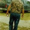 Bill hoping he has dry clothes in the truck