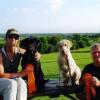 Marcia and Blindfaith's Boomerang JH; Rick Howard and Blindfaith's Hurricane Mandy JH